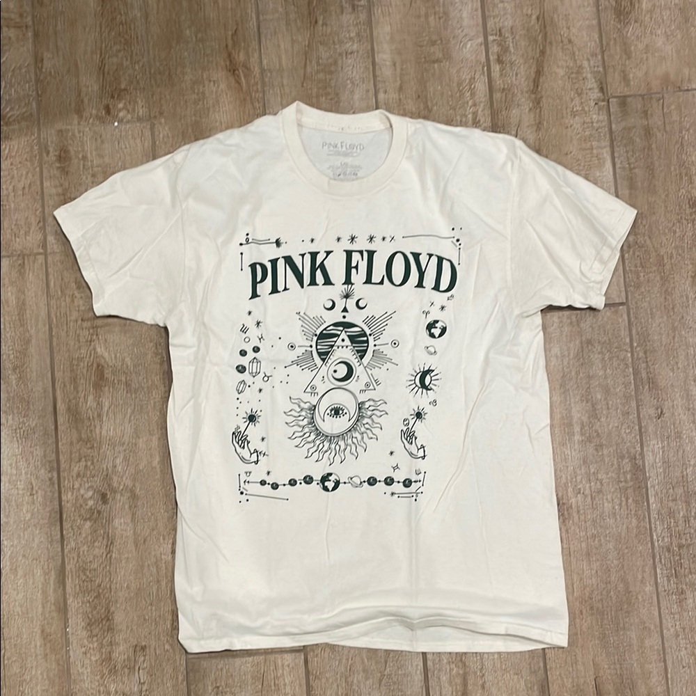Pink Floyd White Graphic T-Shirt